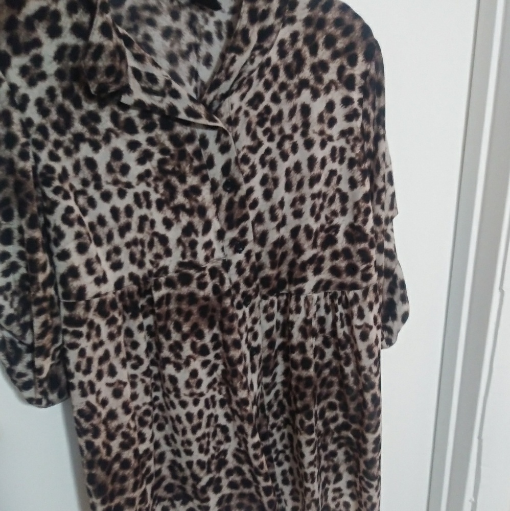 Leopard blouse